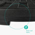 Sand or Water Filled Parasol Base - Black